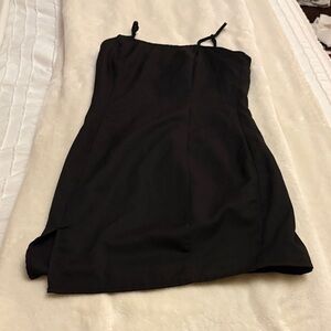 SHEIN Black Mini Dress
